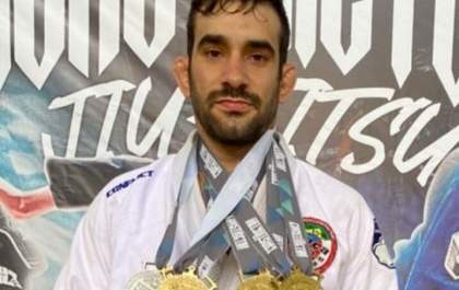 Atleta de Araçatuba traz ouro e prata de copa de jiu-jitsu em Brasília