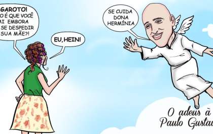 Homenagem do Hojemais ao ator e humorista Paulo Gustavo