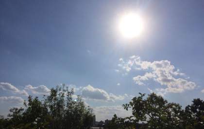 Quinta-feira de calor e sem previsão de chuva