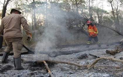 Corpo de Bombeiros faz alerta para prevenção de queimadas durante período de estiagem