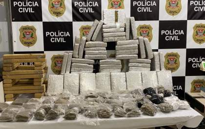 Denarc apreende mais de 150 quilos de drogas na região de Araçatuba