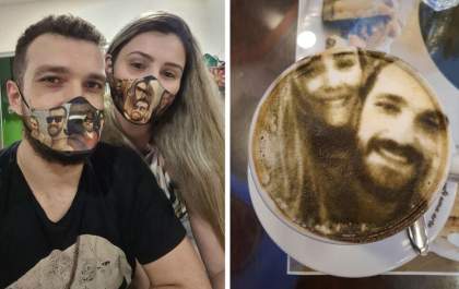 Casal três-lagoense comemora ‘mêsversários’ de namoro superando os limites da criatividade