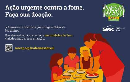 Sesc recebe doações de alimentos em Araçatuba e Birigui em ação urgente contra a fome&nbsp;