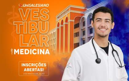 Unisalesiano está com inscrições abertas para Vestibular de Medicina