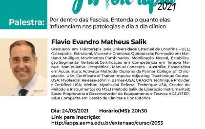 Jornada Acadêmica de Fisioterapia 2021 da AEMS
