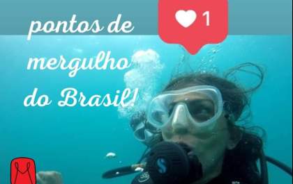 Os 5 melhores pontos de mergulho do Brasil