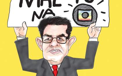 Confira a charge da edição do jornal Hojemais