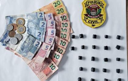 Polícia Civil prende acusado de tráfico de drogas com crack em Birigui