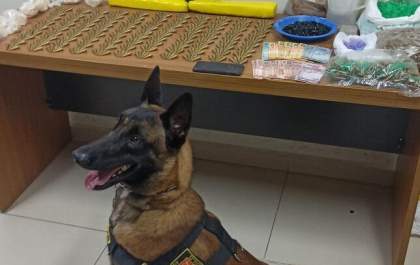 Investigado por tentativa de homicídio é preso pela PM com maconha e cocaína