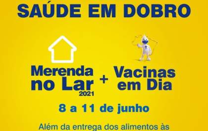 Prefeitura de Araçatuba atualizará vacinas durante entrega de Kit Merenda