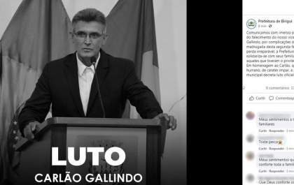 Vice-prefeito de Birigui morre vítima da covid-19