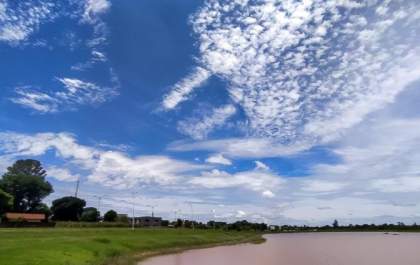 Temperaturas em elevação e umidade do ar em queda