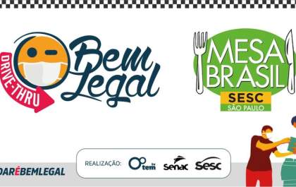 Sesc realiza drive-thru para arrecadação de alimentos entre os dias 11 e 13 de junho