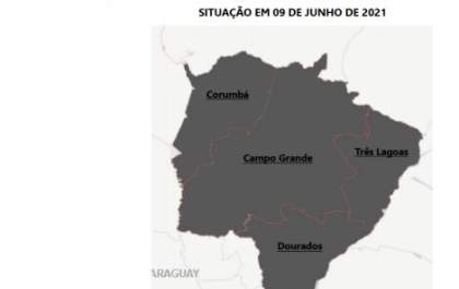 Três Lagoas entra na classificação de grau de risco extremo de contágio para Covid-19