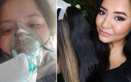 Internadada com Covid-19, cabeleireira dá exemplo de determinação e estuda pelo celular