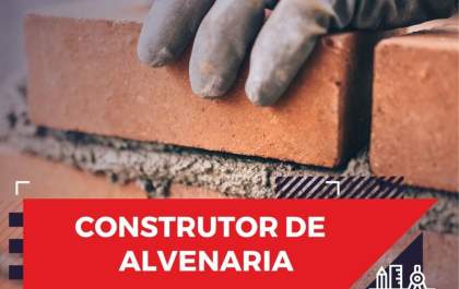 Guararapes oferece curso gratuito de construtor de alvenaria