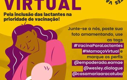 Mães da região de Araçatuba organizam mamaço virtual nesta sexta