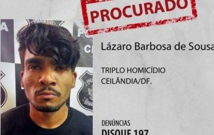 Notícias falsas prejudicam buscas por Lázaro Barbosa, diz secretário