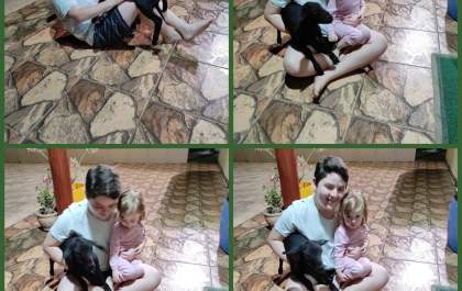 FINAL FELIZ: cabritinha de estimação volta pra casa em TL