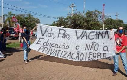 19J: Brasil marca 500 mil mortes por Covid-19 e Três Lagoas adere ato contra Bolsonaro