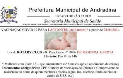 Notícia de vacina para lactantes não é fake news