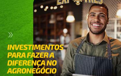 OPORTUNIDADE PARA QUEM DESEJA CRESCER COM O AGRO
