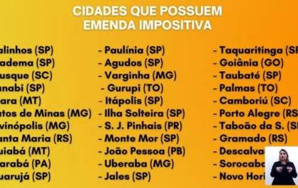 Vereadores de Birigui querem direito a emenda parlamentar