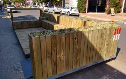 Lei que autoriza instalação de parklets é publicada em Araçatuba