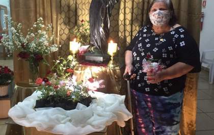 Paróquia Santa Rita lamenta perda da tia Ilda Bazé
