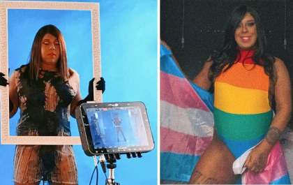 Jovem trans e cantora três-lagoense; conheça Narcaso