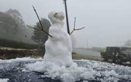 Santa Catarina registra primeira neve de 2021