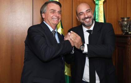 Leandro Maffeis visita presidente e diz que a região é 100% bolsonarista