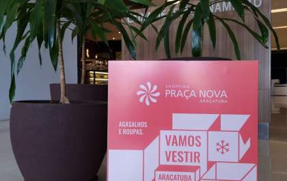 Shopping promove campanha do agasalho