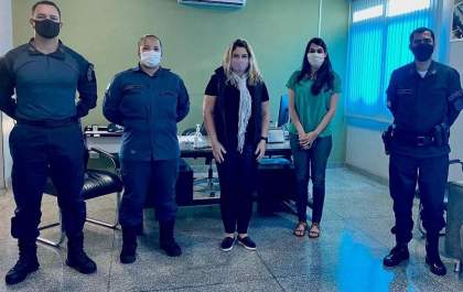 Defensoria e PM discutem ações para a garantia da proteção de mulheres em situação de risco em Três Lagoas