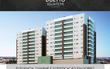 Duetto Iguatemi, um convite para ser feliz. Visite, conheça e não perca essa última oportunidade!