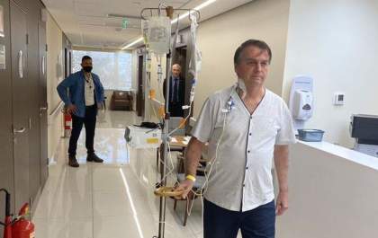 Quadro de presidente continua evoluindo, mas sem previsão de alta