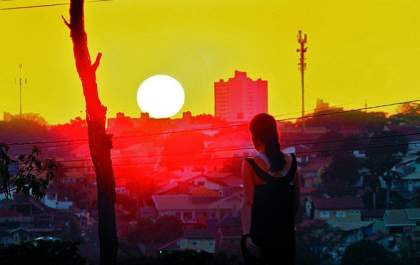 Ar seco e quente pode marcar o sábado em Mato Grosso do Sul