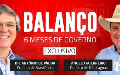 Grupo Agitta recebe com exclusividade, os prefeitos de Três Lagoas Ângelo Guerreiro e de Brasilândia Dr. Antônio de Pádua