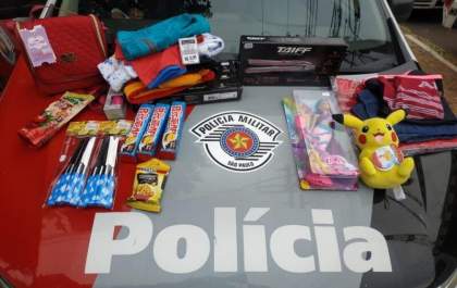 Pintor é preso após furtar seis lojas para pagar dívida de drogas