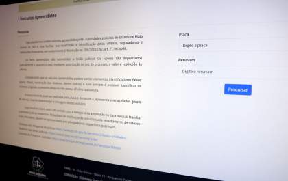 Corregedoria facilita busca de veículos apreendidos por meio de nova plataforma