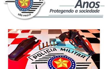 Autuado por porte ilegal, família paga fiança
