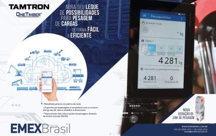 Balança One Timber, a solução mais moderna e eficaz&nbsp; para o carregamento florestal