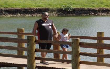 Sol e calor marcam dia dos pais em Mato Grosso do Sul