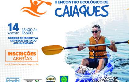 Penápolis terá 2ª edição do Enconto Ecológico de Caiaque neste sábado