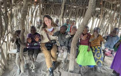 Luana Francis faz safari na África e registra viagem