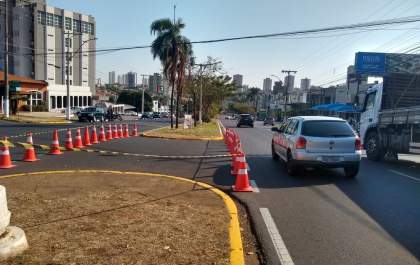 Secretaria de Mobilidade confirma fechamento de canteiro na Brasília
