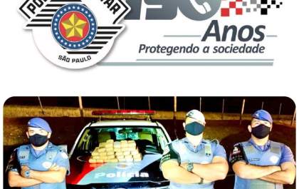 Vendedor preso pela PM transportando quase 30 quilos de maconha em ônibus