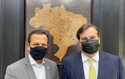 Doria anuncia Rodrigo Maia como Secretário de Projetos e Ações Estratégicas