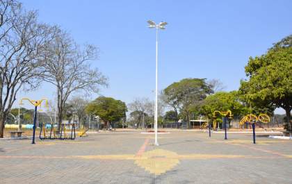 Reforma de meio milhão em praça de Birigui é concluída