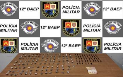 Borracheiro é preso com 110 porções de maconha&nbsp;